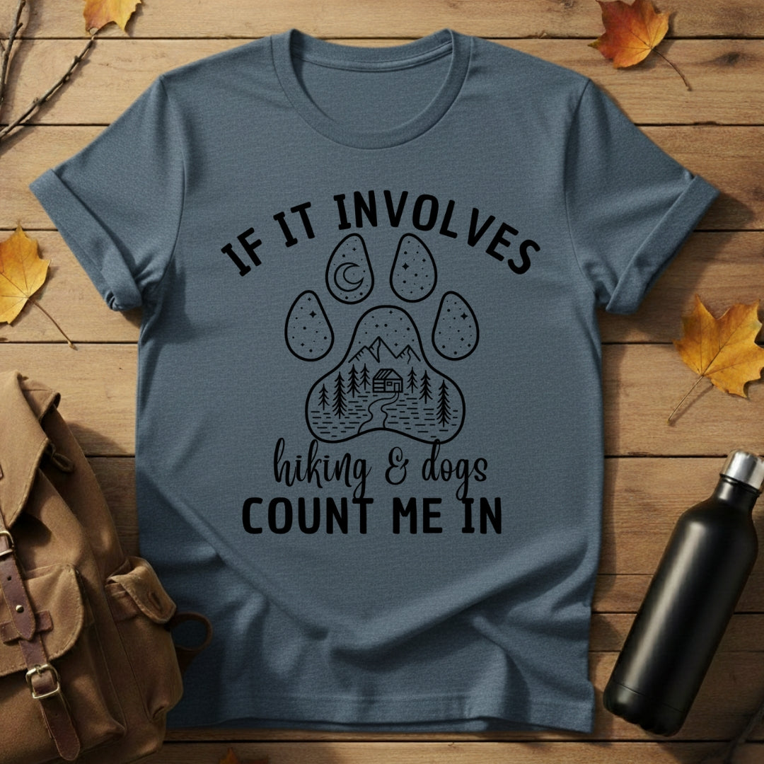 Hiking with Dog T-Shirt