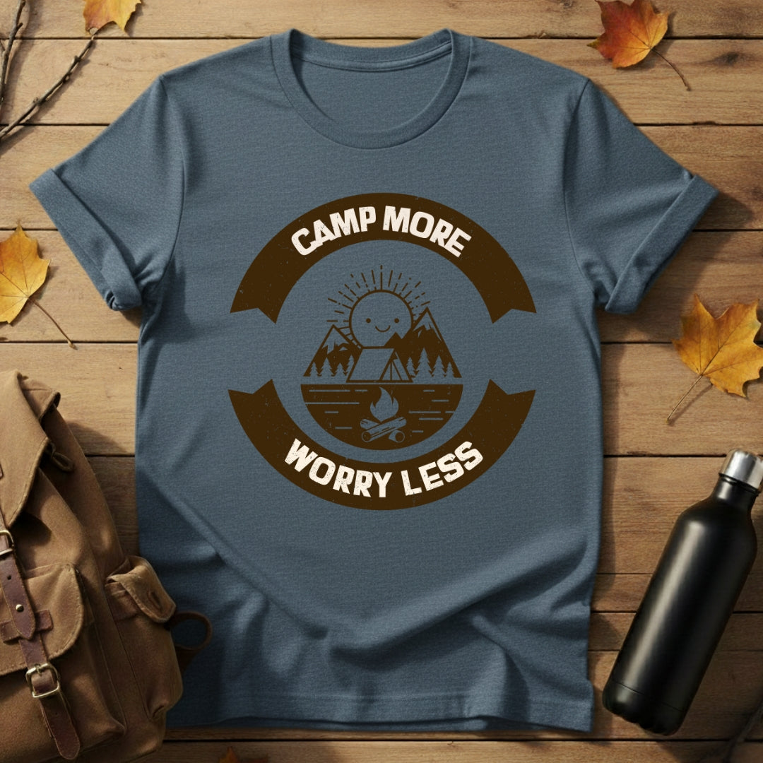 Camp More Worry Less T-Shirt