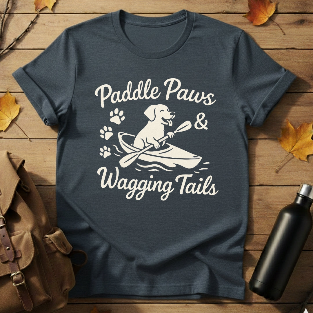 Paddle Paws Wagging Tails T-Shirt