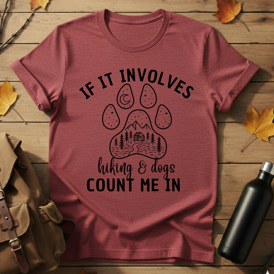 Hiking with Dog T-Shirt