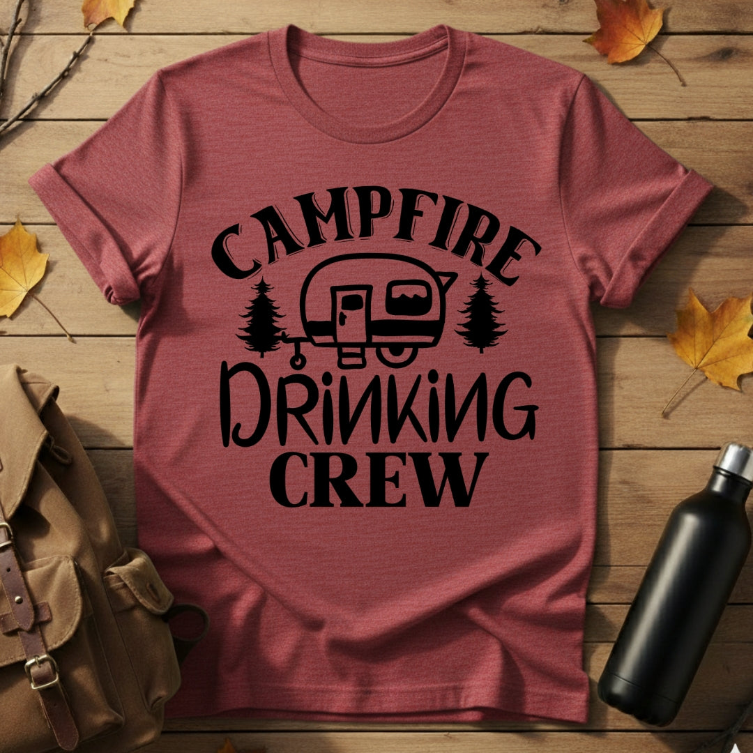 Campfire Drinking Crew T-Shirt