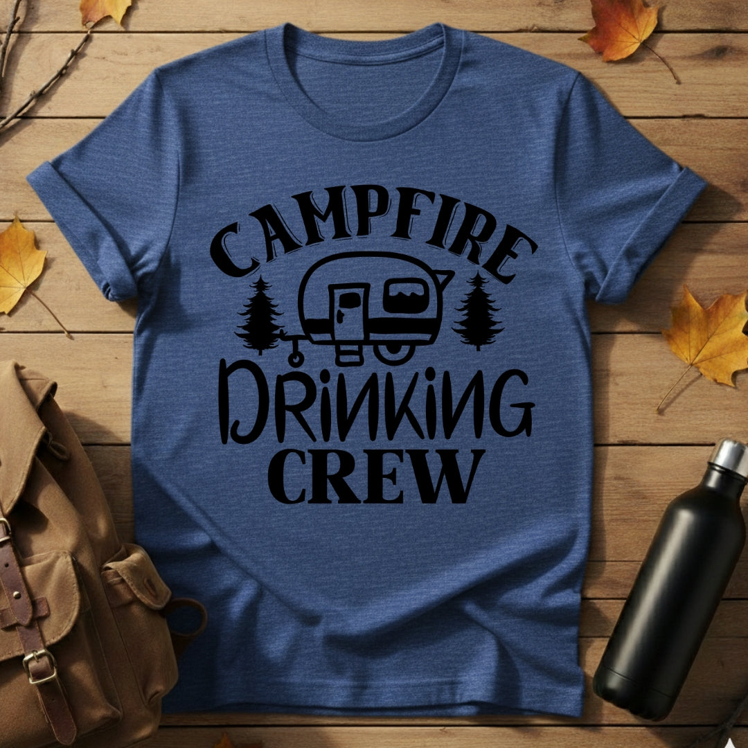 Campfire Drinking Crew T-Shirt
