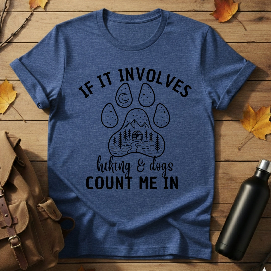 Hiking with Dog T-Shirt