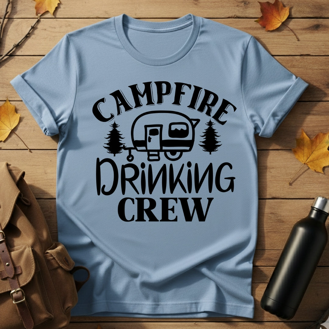 Campfire Drinking Crew T-Shirt