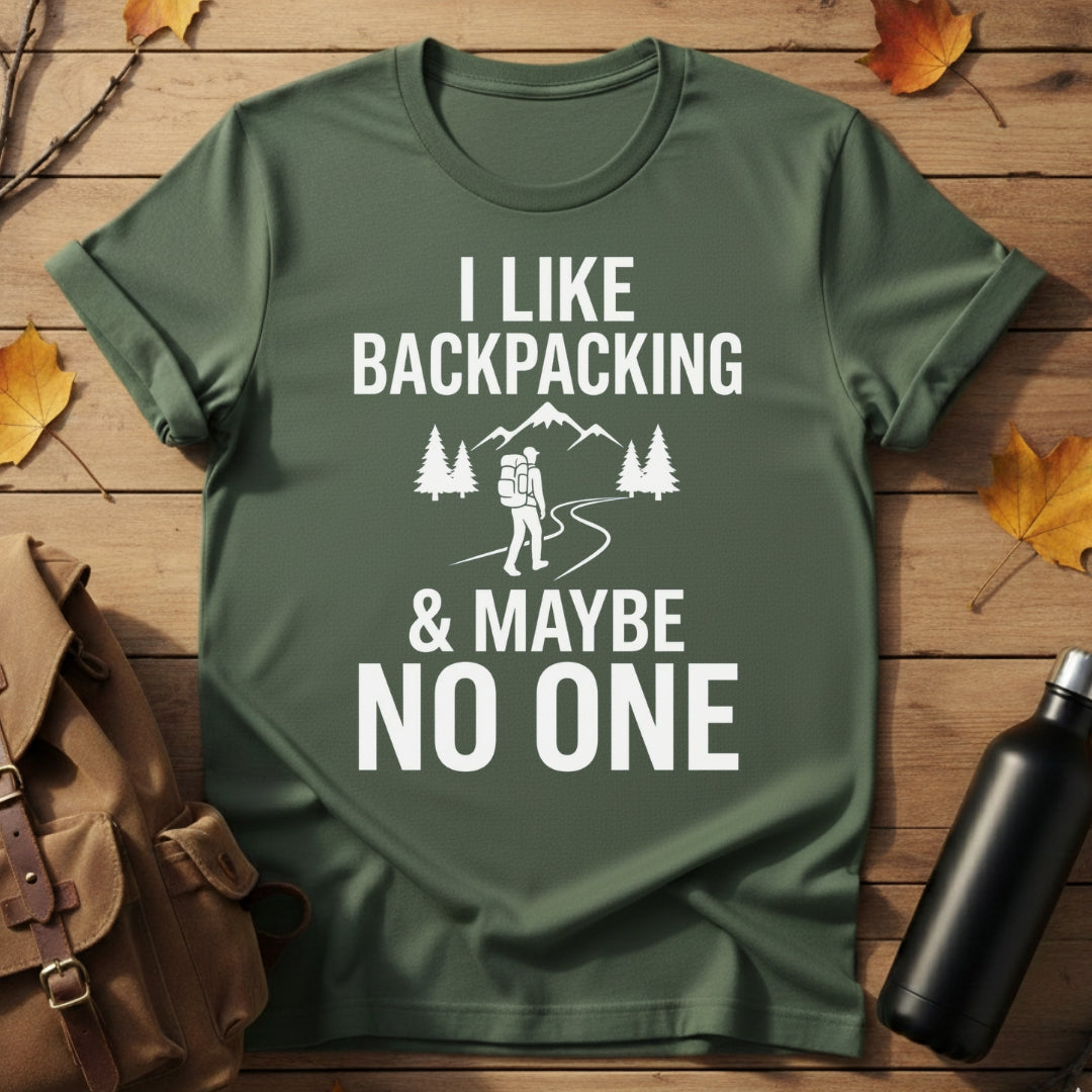 I Like Backpacking T-Shirt