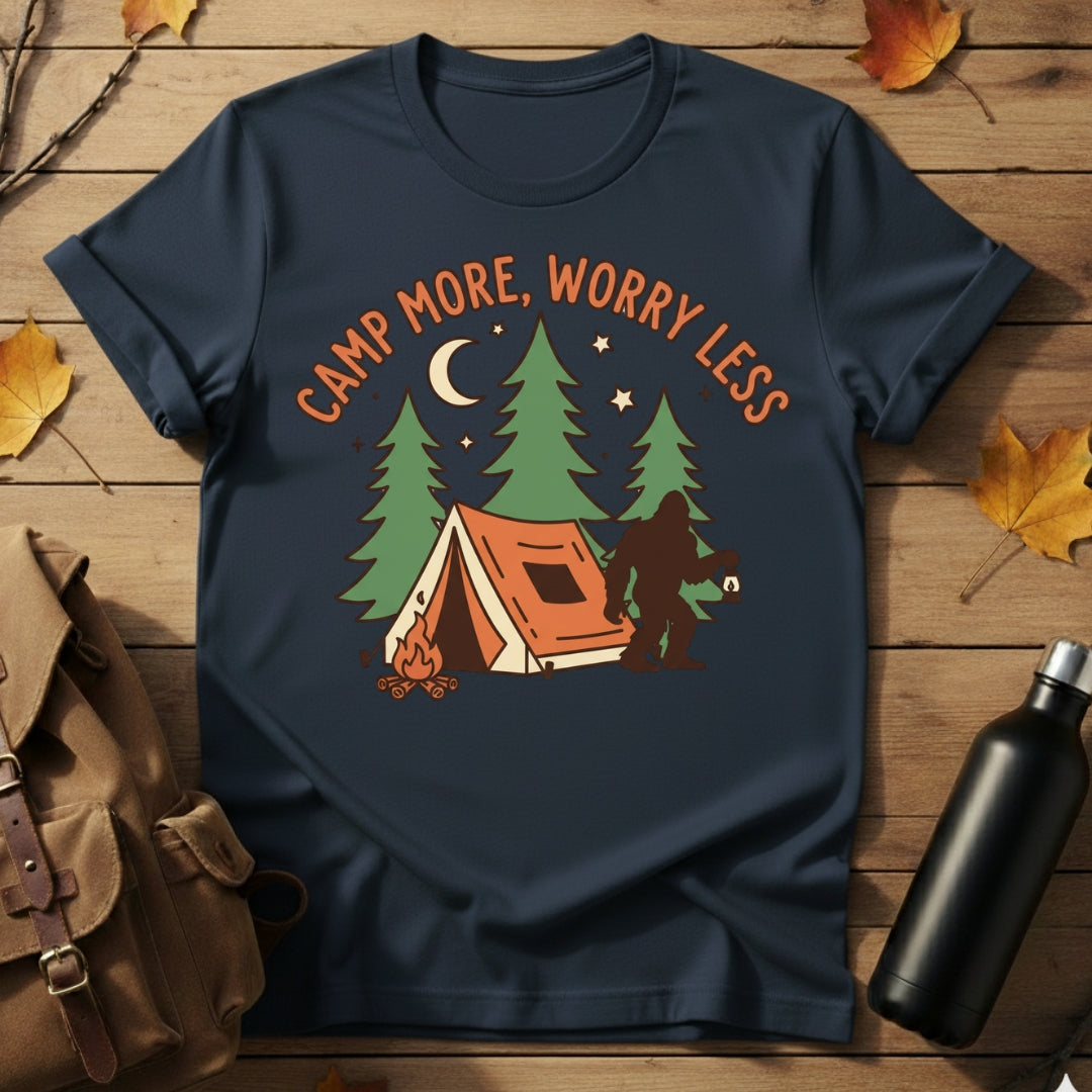 Camp More, Worry Less T-Shirt