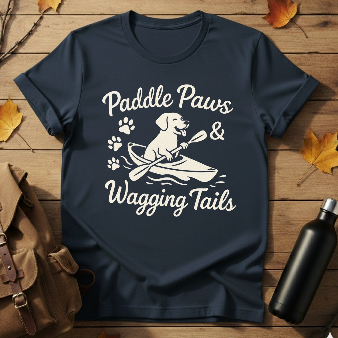 Paddle Paws Wagging Tails T-Shirt