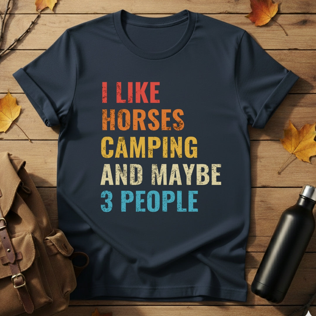 Horses & Camping T-Shirt