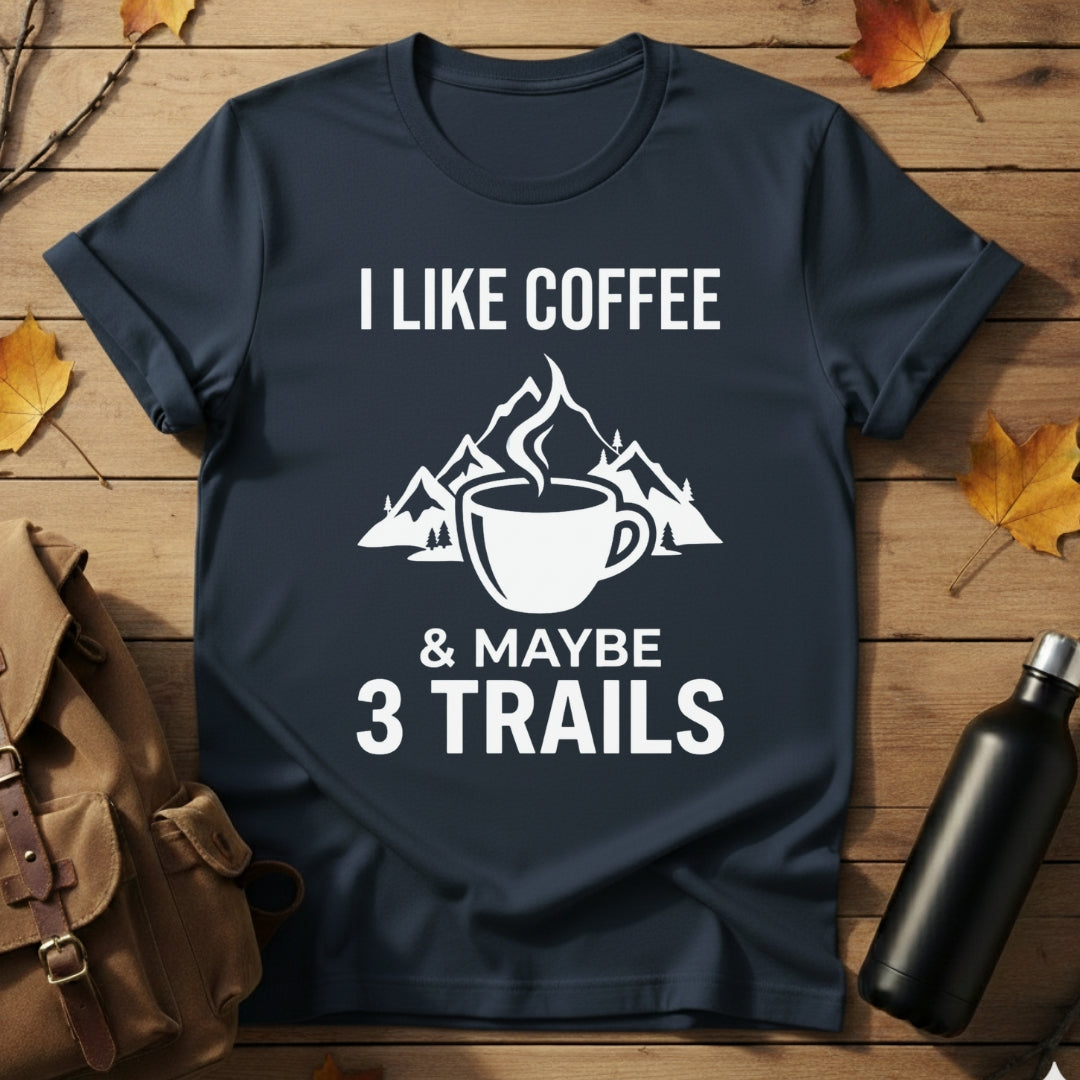 Coffee & Maybe 3 Trails T-Shirt