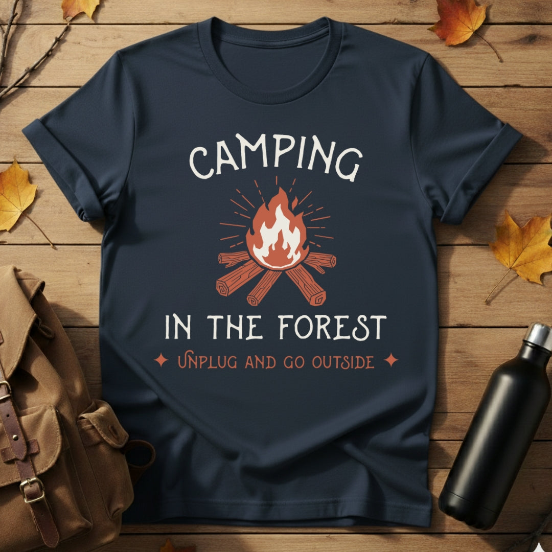 Camping In Forest T-Shirt