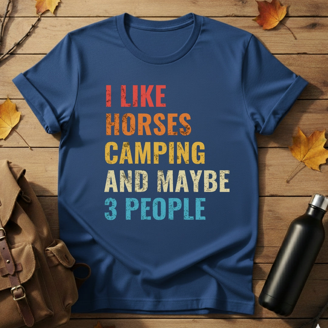 Horses & Camping T-Shirt