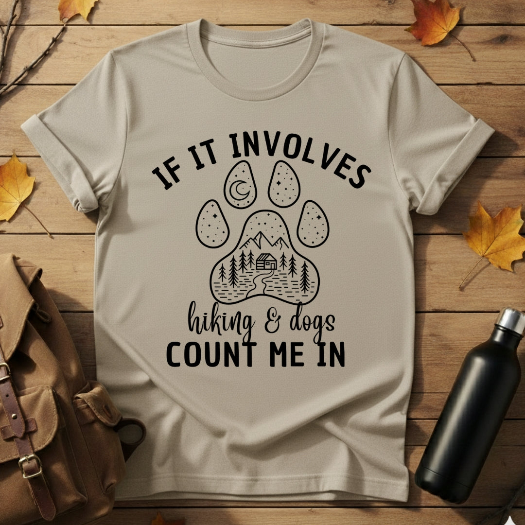 Hiking with Dog T-Shirt