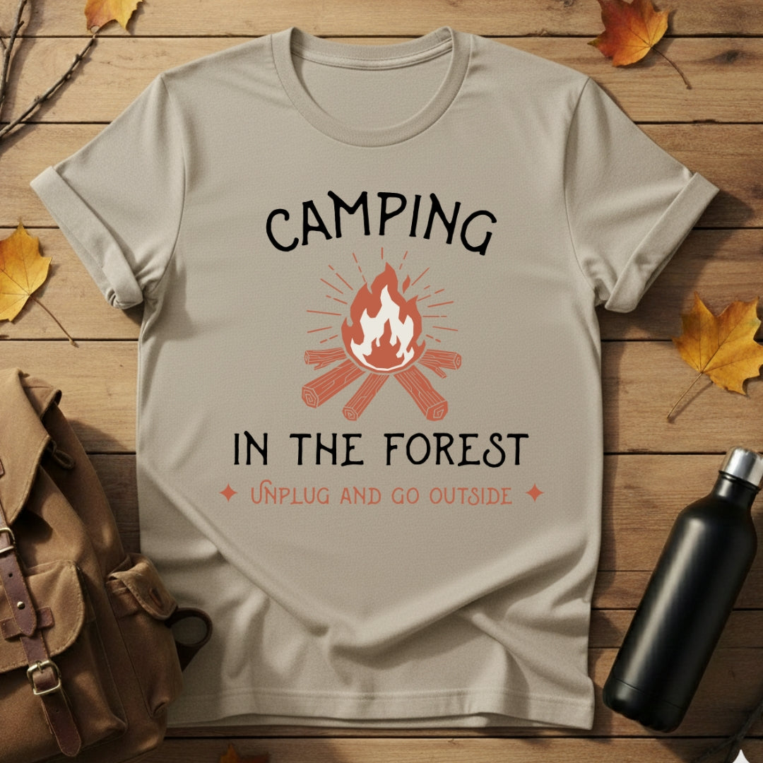 Camping In Forest T-Shirt