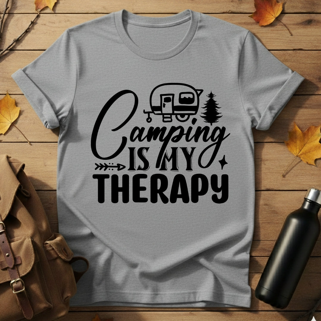 Camping  Is My Therapy T-Shirt