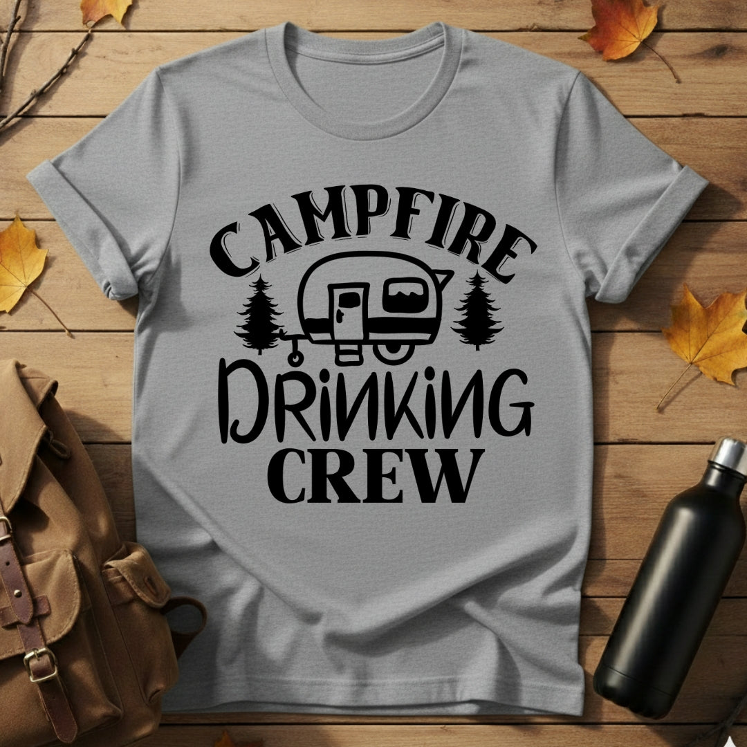 Campfire Drinking Crew T-Shirt