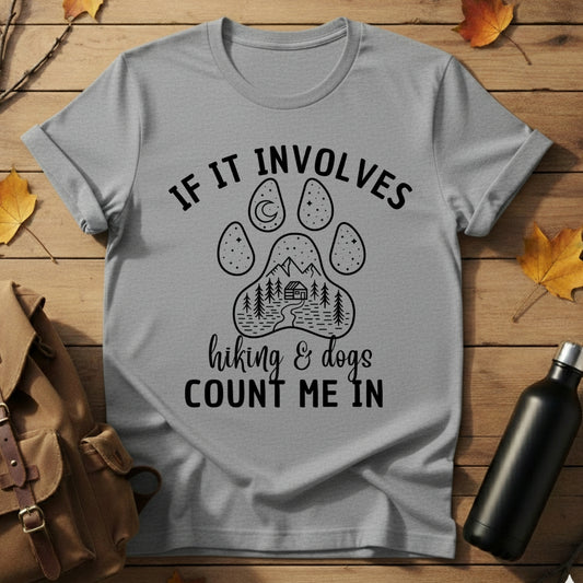 Hiking with Dog T-Shirt