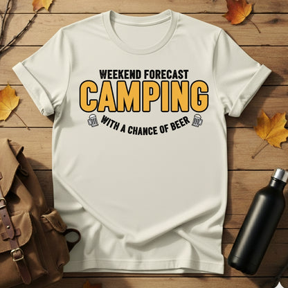 Weekend Camping With Beer T-Shirt