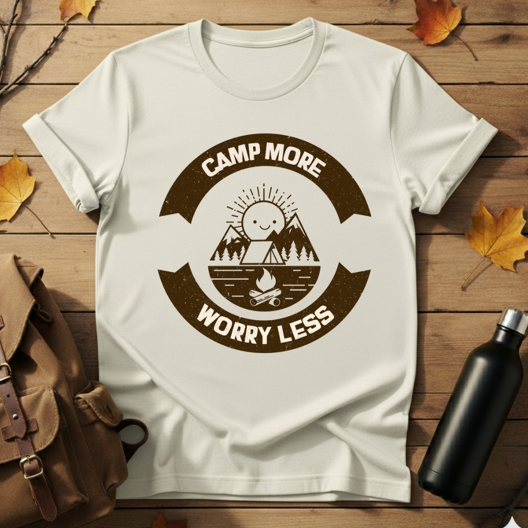 Camp More Worry Less T-Shirt