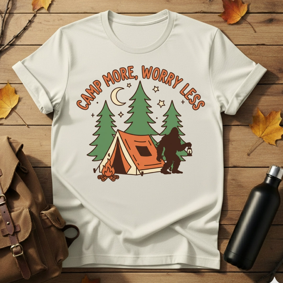 Camp More, Worry Less T-Shirt