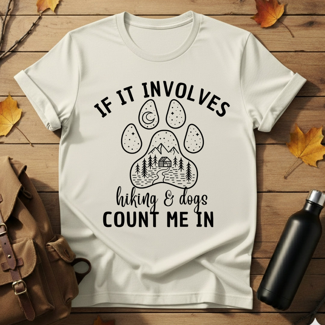 Hiking with Dog T-Shirt