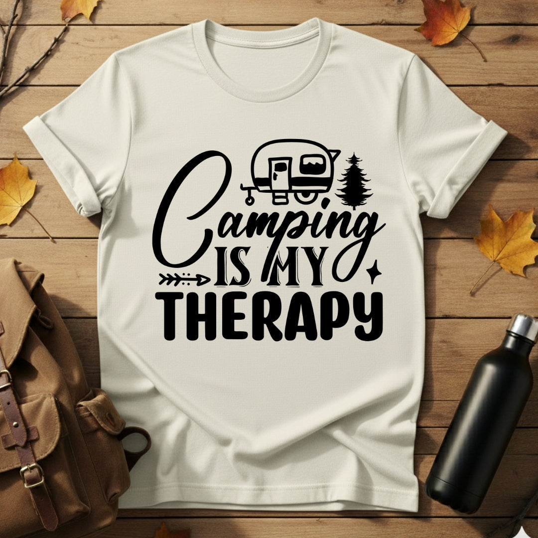 Camping  Is My Therapy T-Shirt